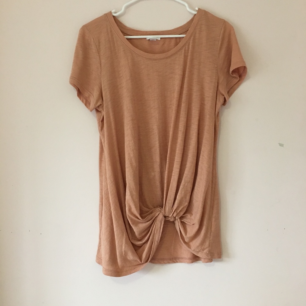 bp tie front tee